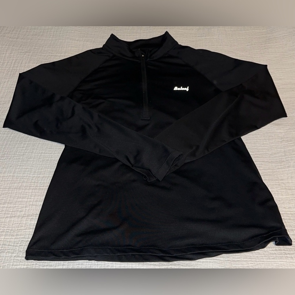 Baleaf Women’s Black Quarter-Zip